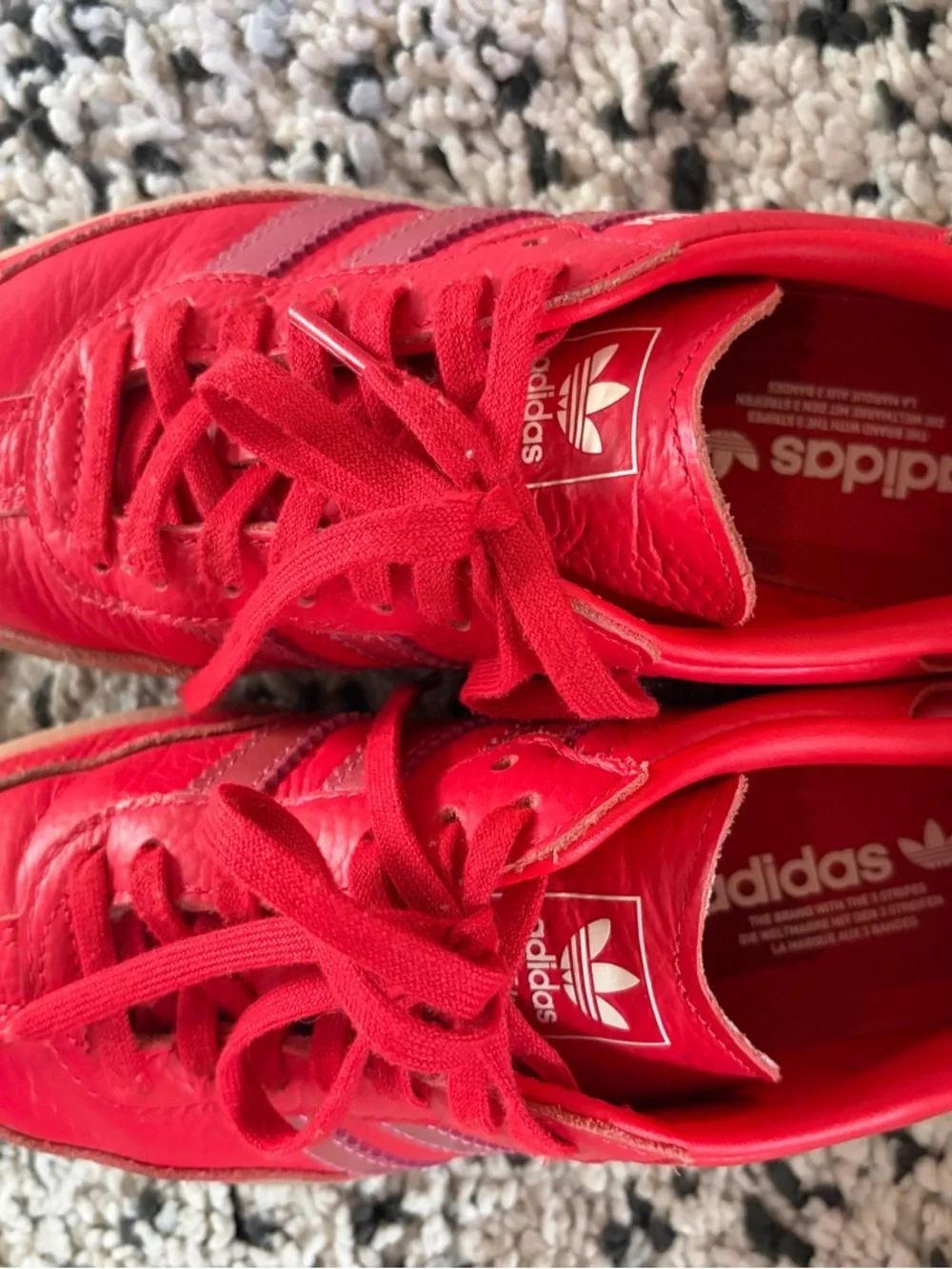 adidas Kids Red Sneakers